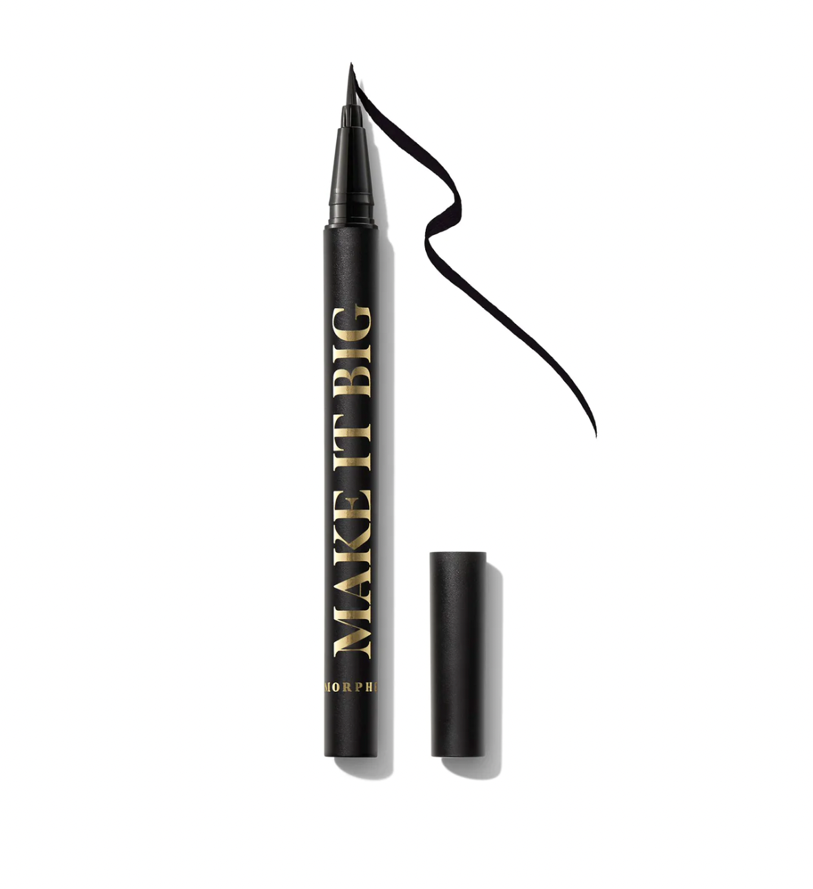 Morphe - MAKE IT BIG BRUSH-TIP LIQUID LINER Bold Black