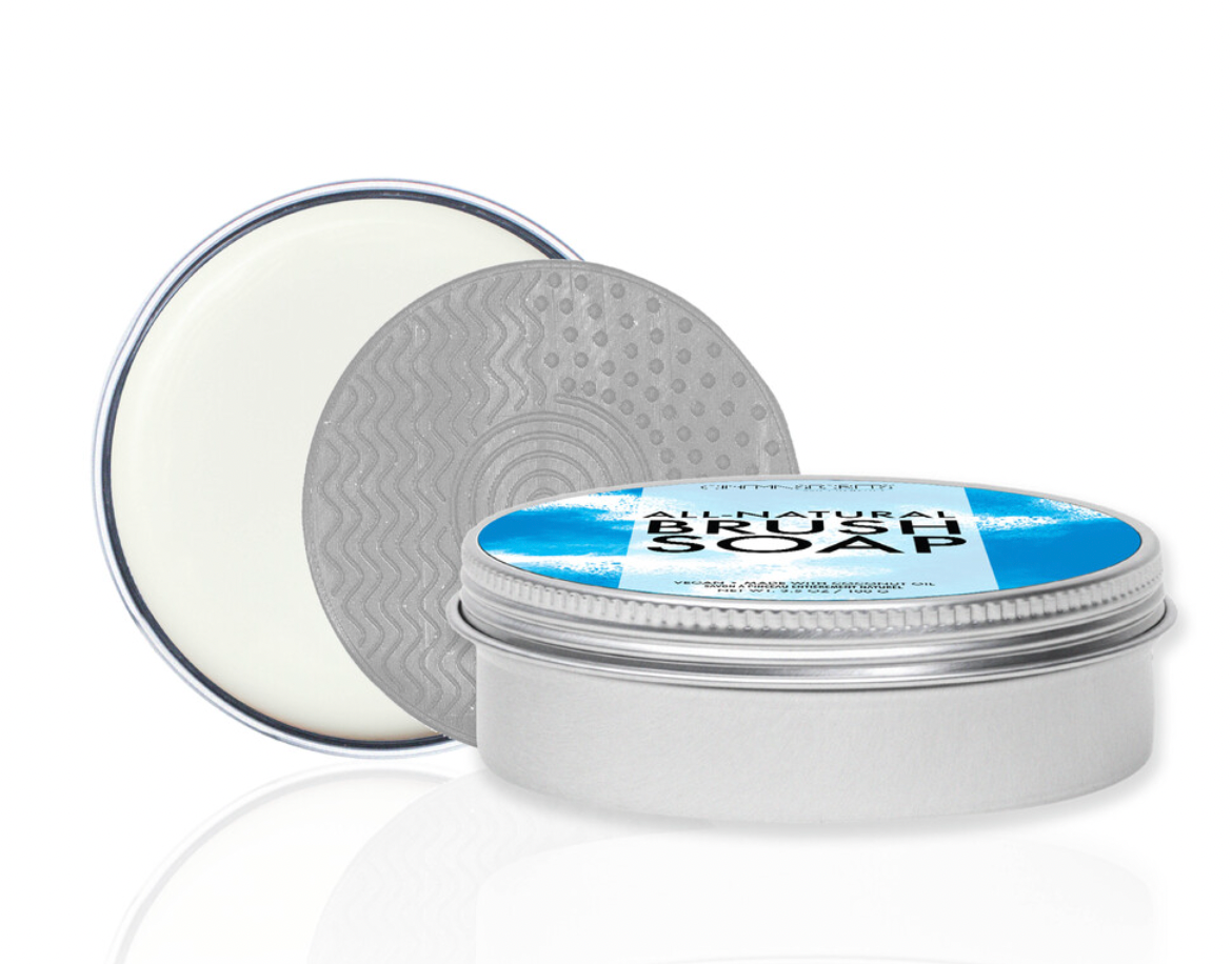 Cinema Secret - All Natural Solid Brush Soap with scrubber
