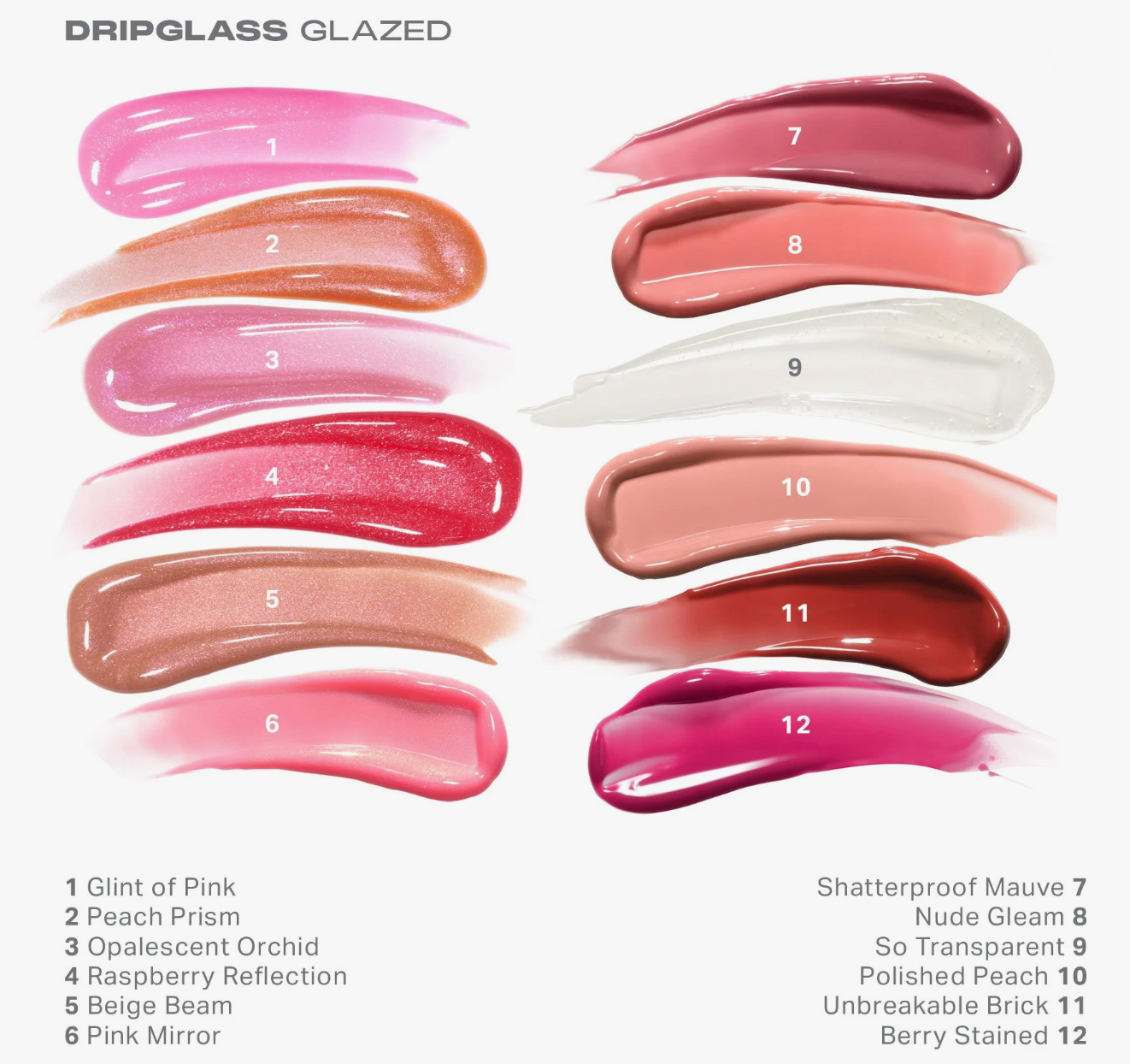 Morphe - Dripglass Glazed High Shine Lip Gloss