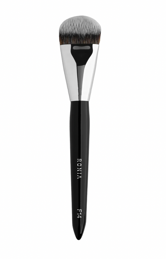 Ronia F14 - Wide Slanted Foundation Brush